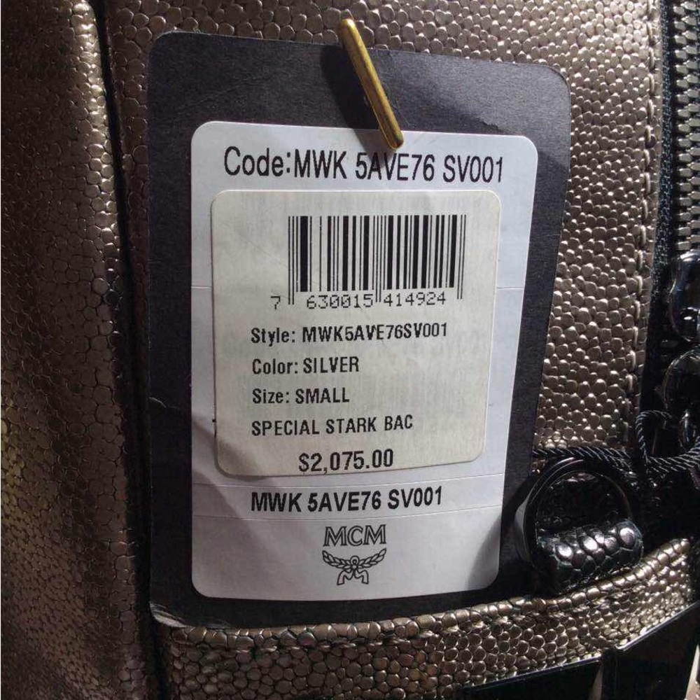 Studded Metallic Backpack - Picture 5 of 5